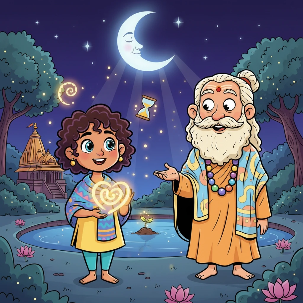 Aavya and the Slow Secrets of Light - Fairy tales