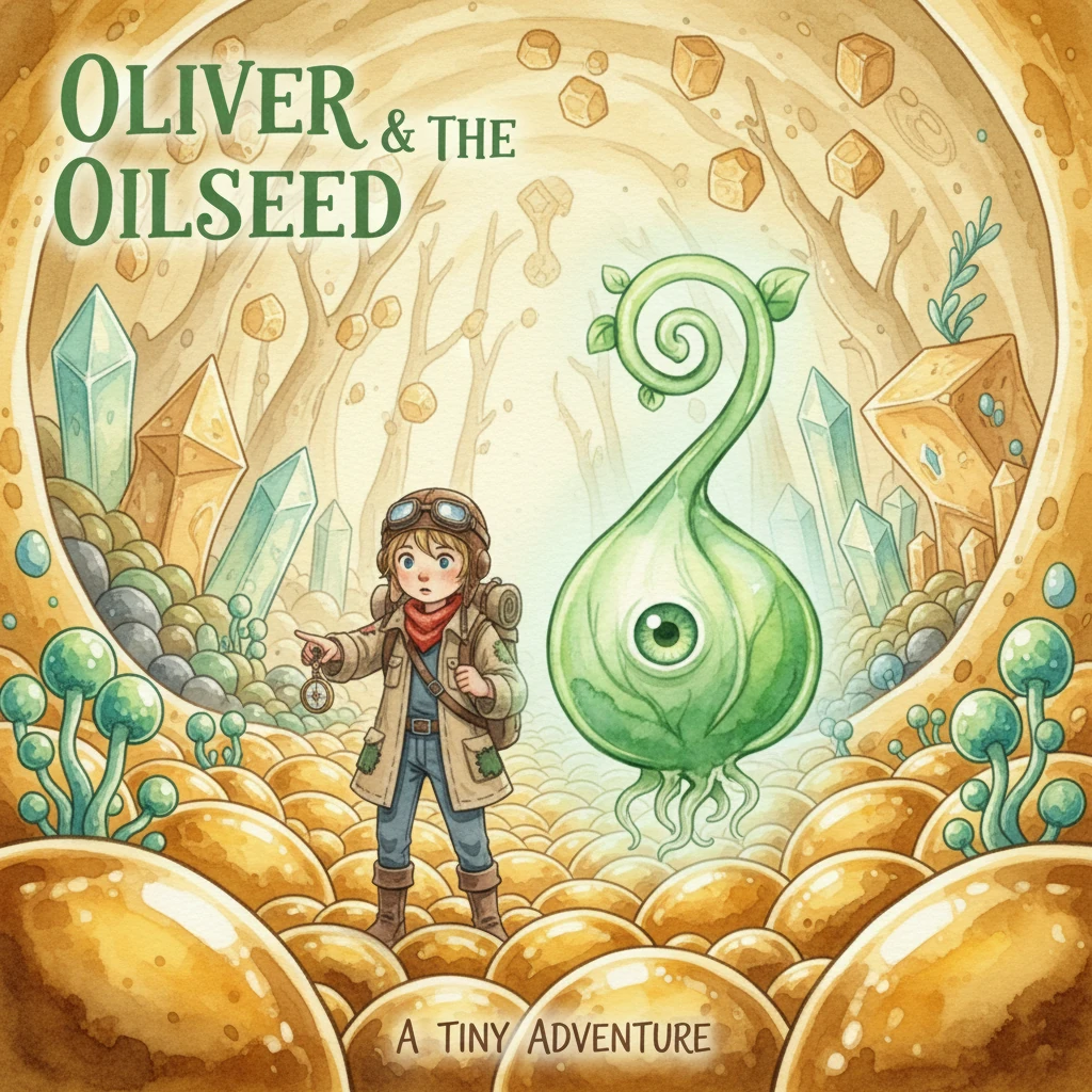 Oli’s Golden Secret: A Journey into the Heart of Seeds - 教育故事