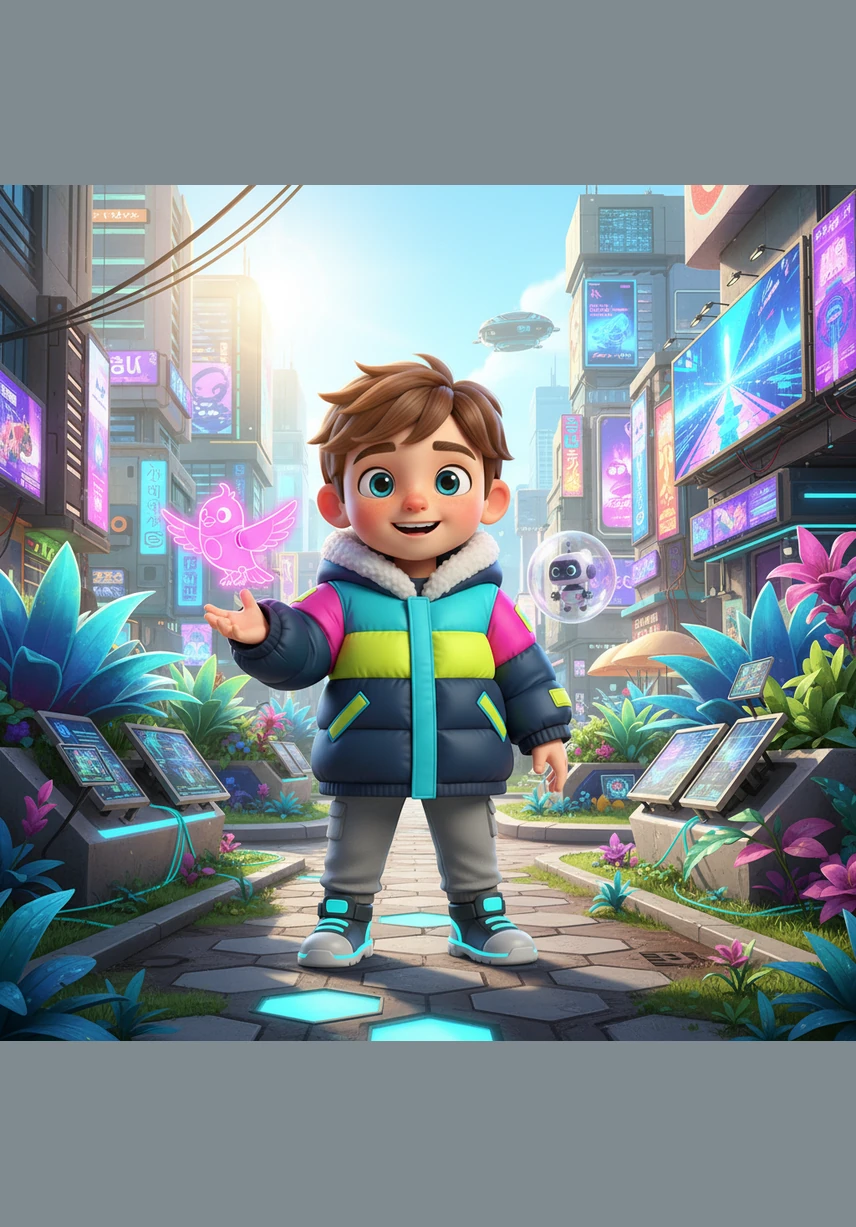 في صباح مشرق، وجد سامي الصغير قطاراً سحرياً ملوناً ينتظره في الحديقة، أطلق عليه اسم «قطار الشهور». ركب سامي في العربة الأولى بحماس كبير، وانطلق القطار وهو يصفر نغمة شجية معلناً بداية رحلة مذهلة لاستكشاف شهور السنة الاثني عشر.