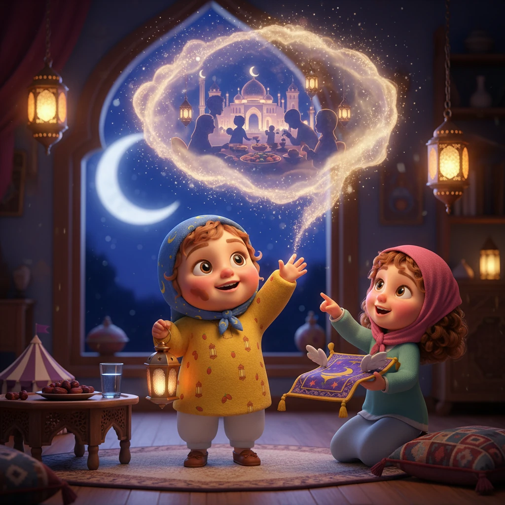 Hoor and Mariam's Playful Day by mahmoud haggag