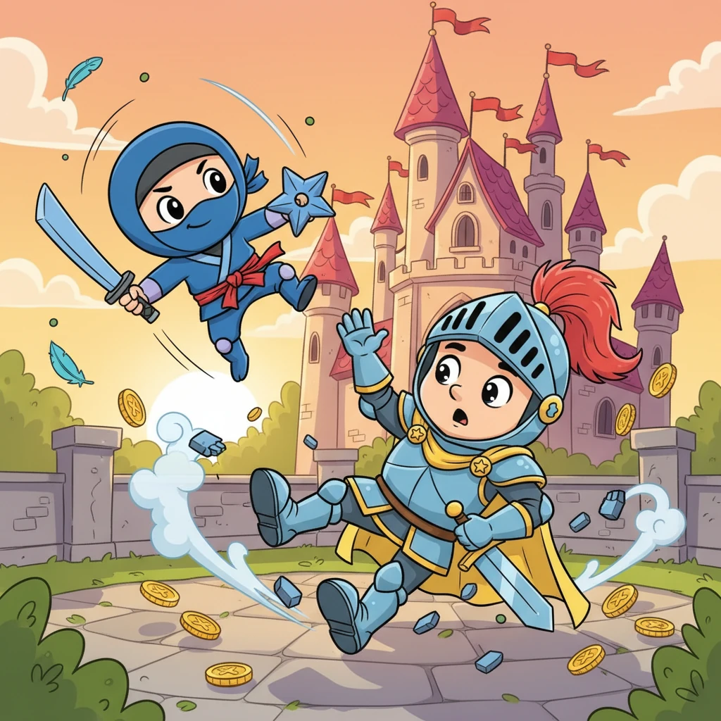 Kiko and the Clanky Knight - Adventure stories