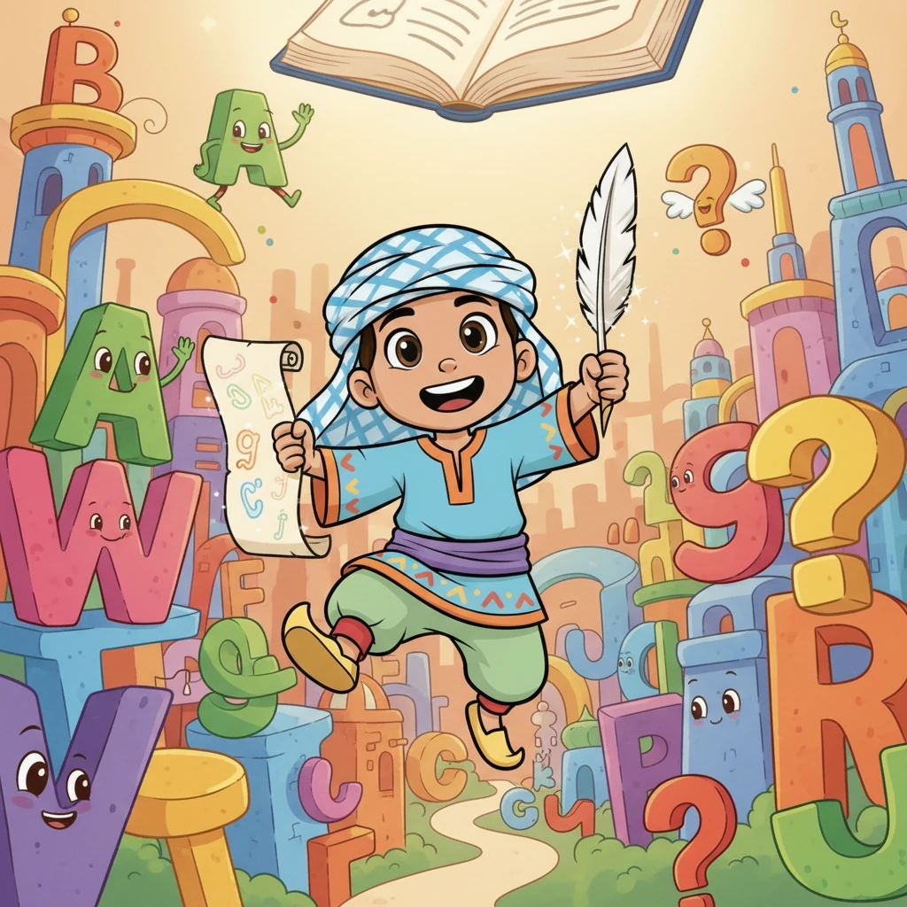 مغامرة في مدينة الكلمات - Educational stories