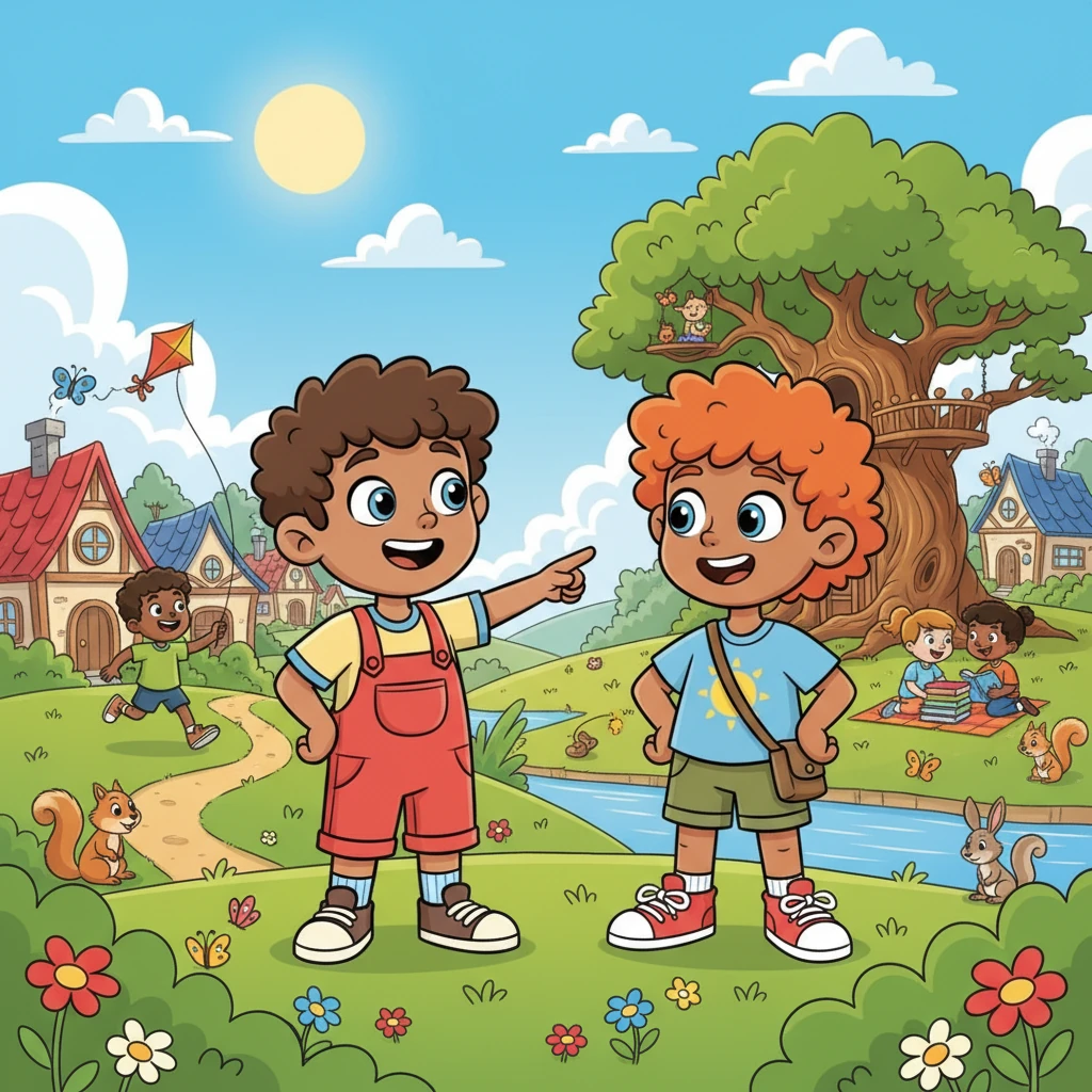 Tee and Narry: An Oakdale Adventure - friendship