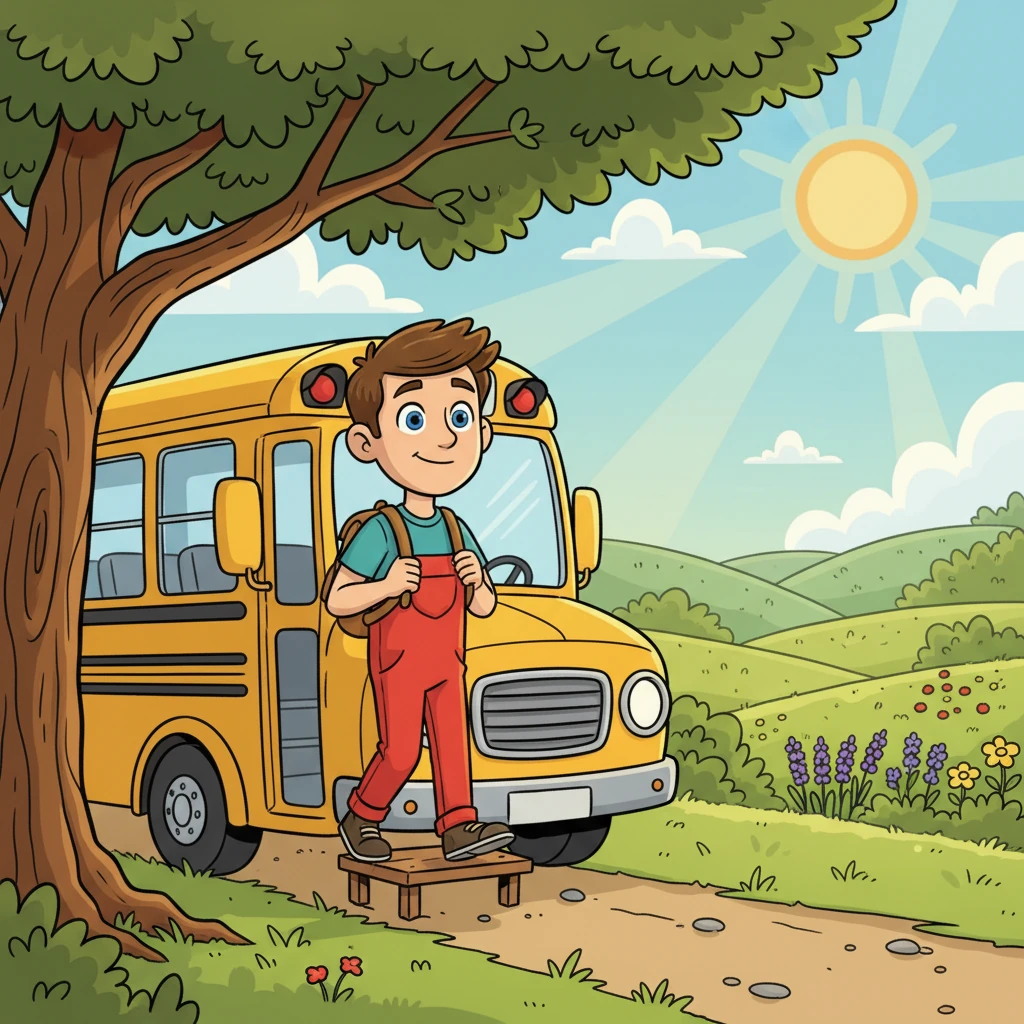 The sun shone brightly over Oakdale, illuminating rolling hills and green pastures. Tee, a handsome young man, stepped off the bus, feeling a mix of excitement and nerves for his new beginning. The air was fresh, filled with the scent of wildflowers, a stark contrast to the city he left behind.