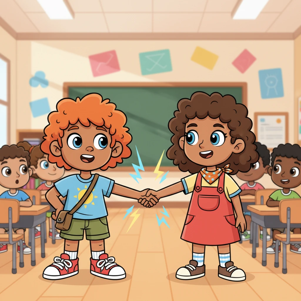 As the class began, Narry was the first to extend a welcoming hand, introducing herself with a warm smile. Tee shook her hand, feeling a surprising jolt of electricity. He introduced himself, his deep voice filling the room with a confident charm.