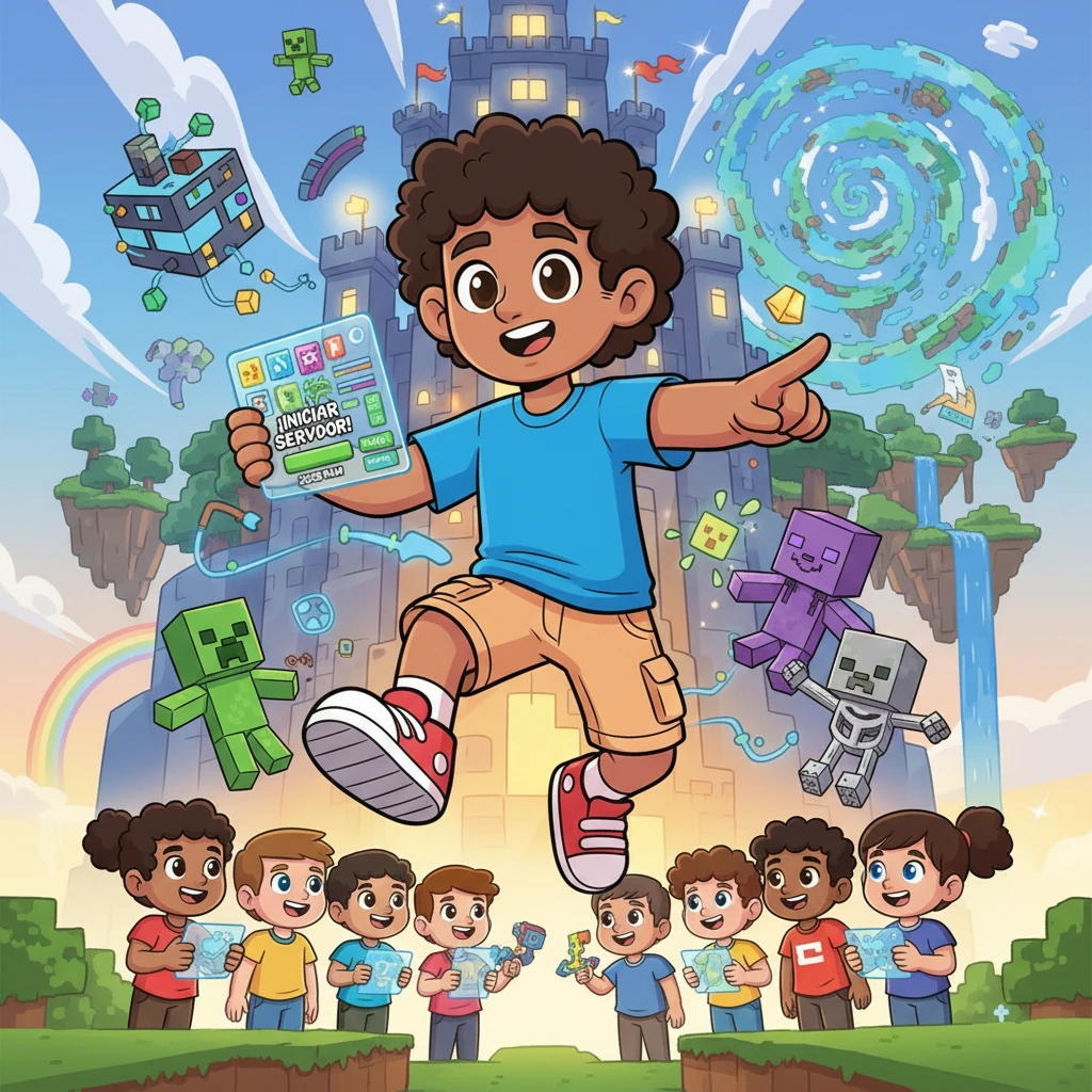 Panel de Control de Minecraft: La Aventura de Alex - adventure