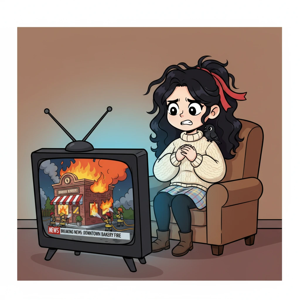 One tense evening, Katerina watched the news, her heart pounding as she saw a large blaze consuming an old bakery downtown. She knew Ezra's shift was that night, and a knot of worry tightened in her stomach. The reporter spoke of brave firefighters battling the inferno, and Katerina clutched her hands, imagining Ezra amidst the smoke and danger. The long hours of waiting felt like an eternity, a stark reminder of the risks he faced daily.