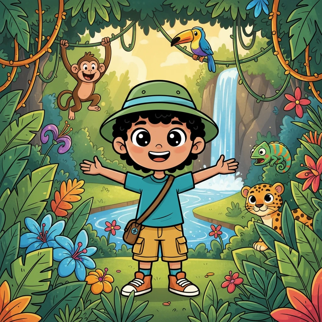د سامیر د ځنګل سفر (Sameer’s Jungle Adventure)