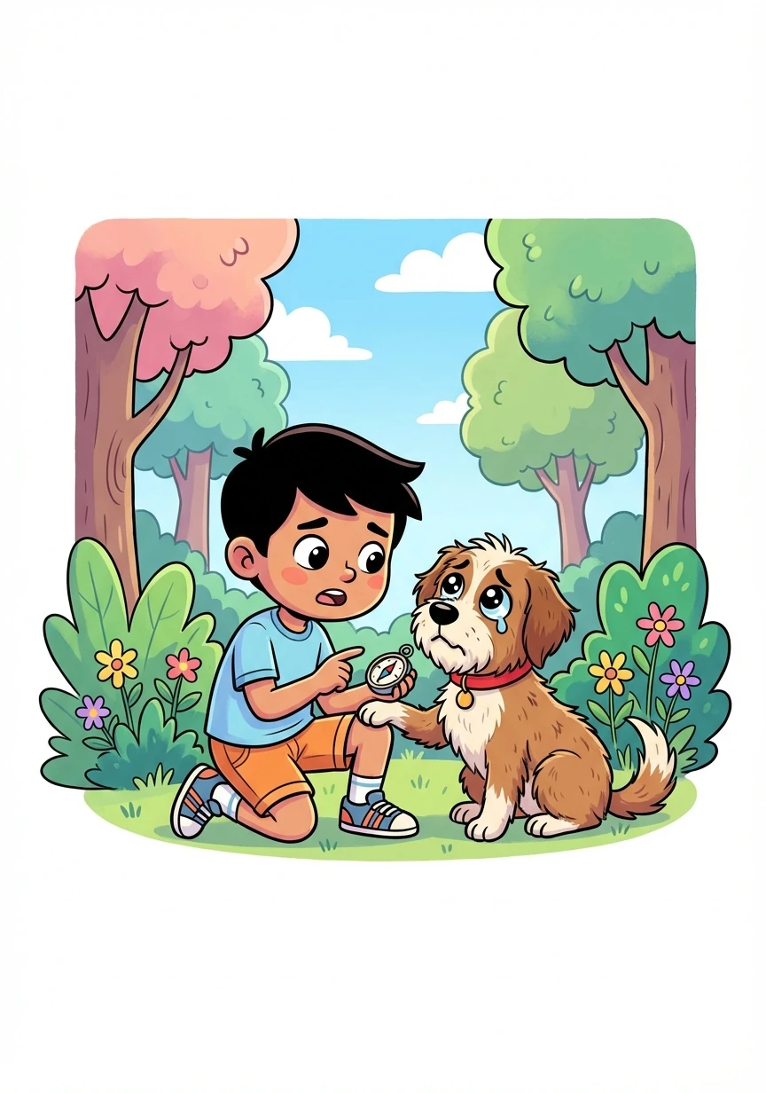 ዝ سپي وویل چې هغه خپله کورنۍ ورکه کړې ده او نه پوهیږي چې چیرته لاړ شي. سامیر ژمنه وکړه چې د هغه سره به د هغه د کورنۍ په موندلو کې مرسته وکړي. دوی دواړه د ځنګل په اوږدو کې د دوی په لټون پیل وکړ.