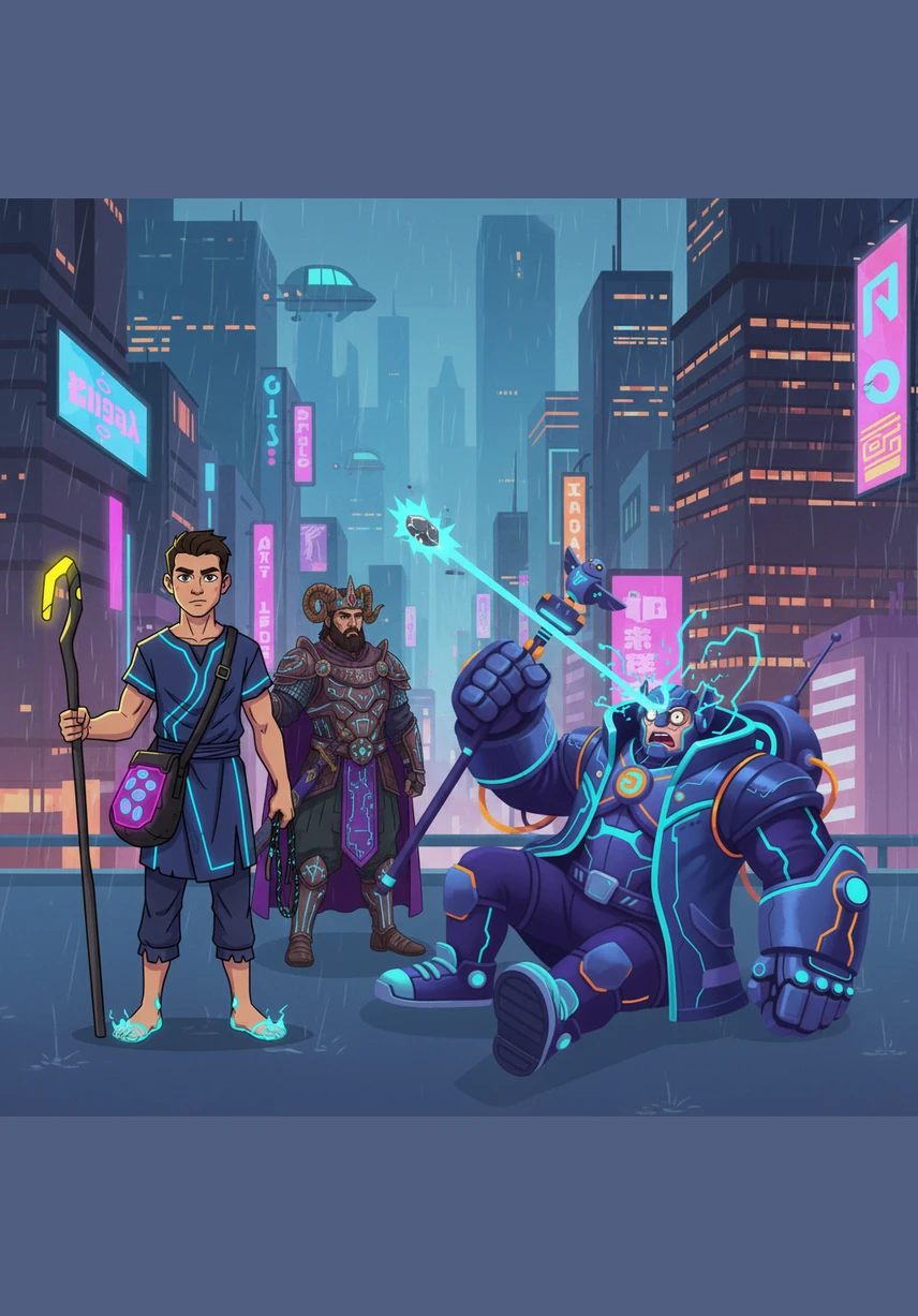 Dengan gerakan cepat, Daud memutar umbannya dan melepaskan sebuah batu dengan akurasi yang sempurna. Batu itu melesat cepat di udara dan mengenai dahi Goliat, hingga raksasa besar itu jatuh tersungkur ke tanah.