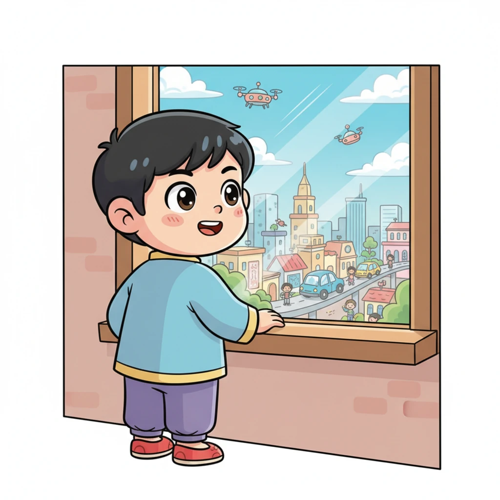 小智站在窗前，看着外面繁忙的世界，脸上露出了满足的笑容。他知道，这只是智慧之旅的开始，未来还有无数的可能等待着被发现。他相信，只要我们继续探索，人工智能的梦想一定会让世界变得更加美好。