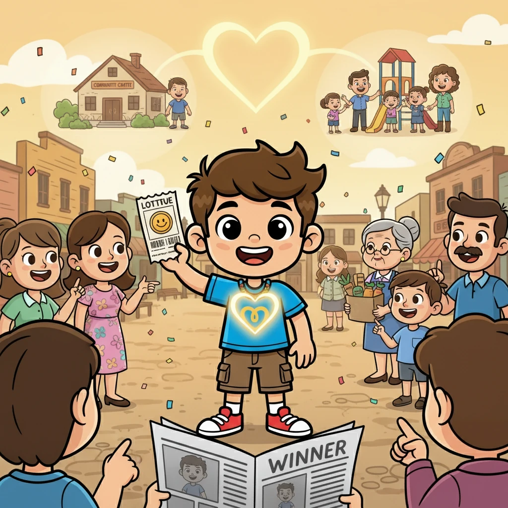 Sin saberlo, el billete era el ganador de un premio millonario. La noticia corrió como la pólvora, pero en lugar de gastar el dinero en caprichos, Mateo pensó en cómo podría ayudar a los demás. Su corazón era puro y lleno de empatía.