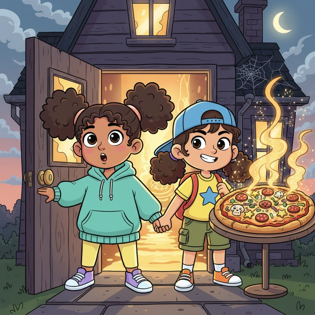 The Mystery Pizza - 冒险故事