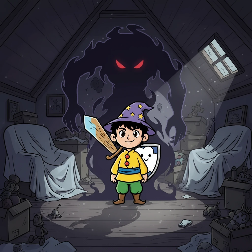 Di dalam rumah, Deni merasakan kehadiran Jin Dasim yang kuat. Sosoknya yang gelap dan mengintimidasi mulai menampakkan diri dalam bayangan. Deni bersiap menghadapi pertempuran spiritual yang akan menguji batas kemampuannya.