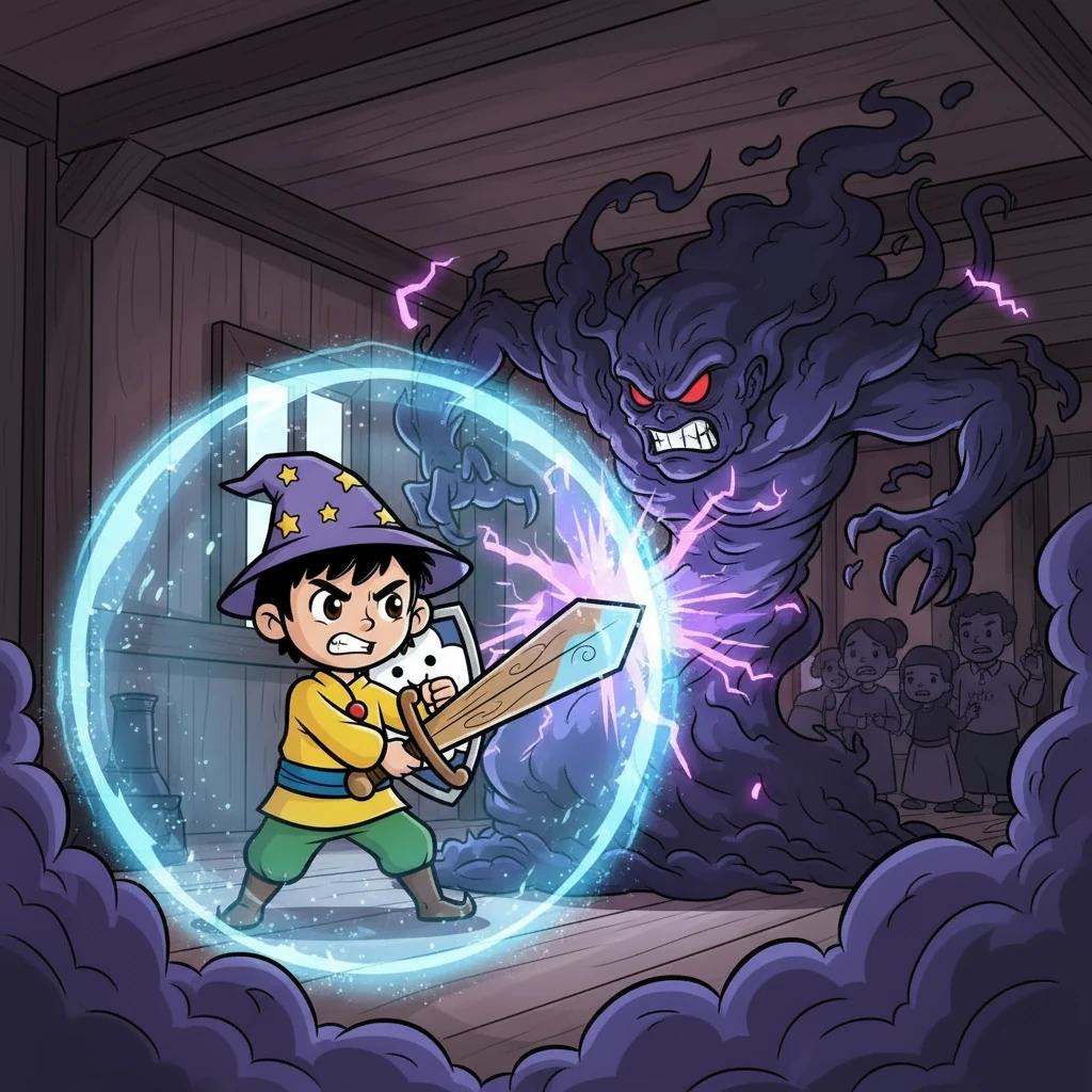 Deni berjuang keras melawan Jin Dasim. Ia menggunakan semua kekuatan spiritualnya untuk melindungi keluarga Bandi. Pertarungan batin dan fisik mencapai puncaknya, menguji ketahanan dan keyakinannya.