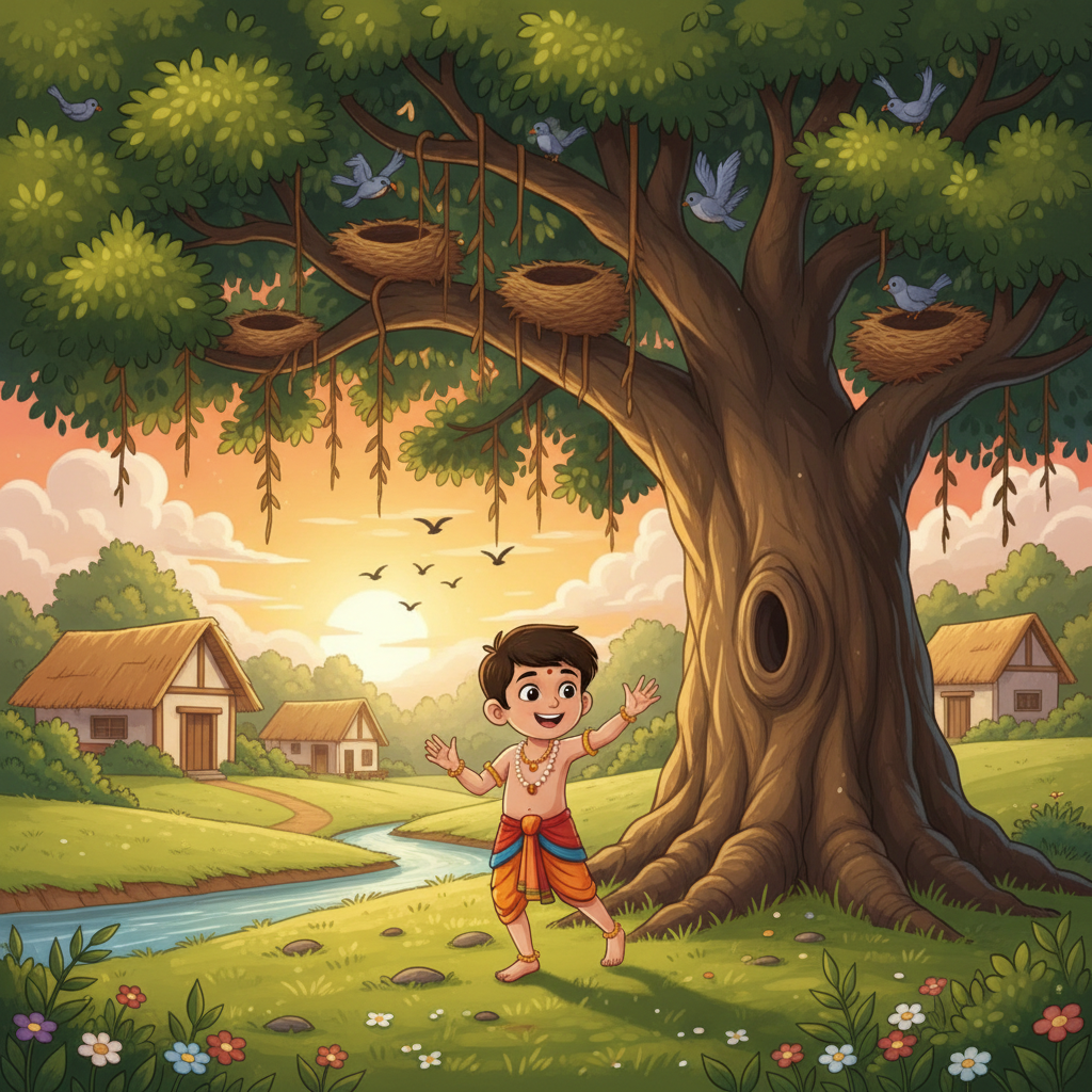 கண்ணனும் சின்ன அணிலும் (Kannan and the Little Squirrel) - friendship