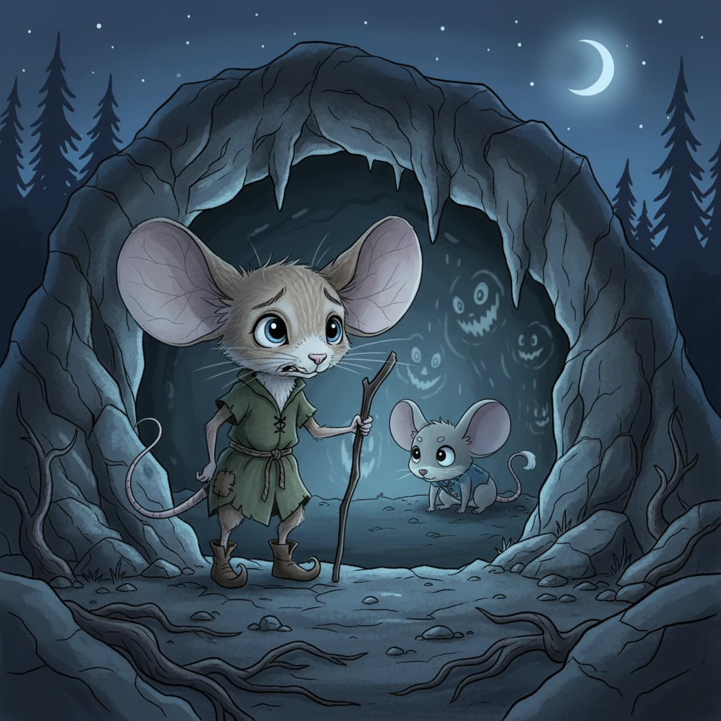 Pip and the Whispering Cave - animal