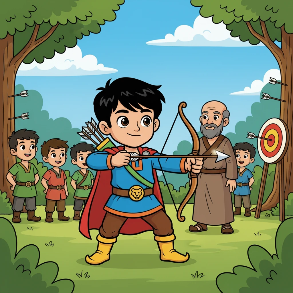 Arjun and the Whispering Arrows - 历史故事