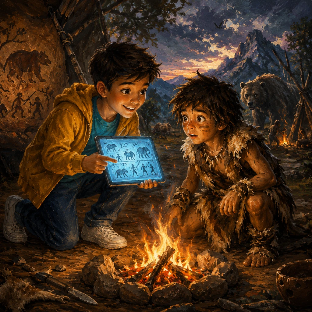Ugh & Leo: Sparks Through Time - adventure
