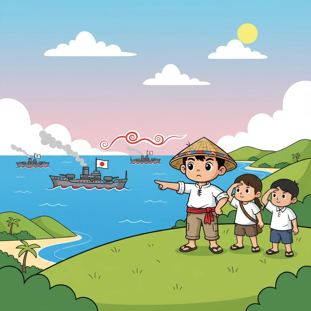 Jepang datang sebagai penguasa baru, dengan janji-janji manis tentang kemerdekaan. Kapal-kapal perang Jepang berlayar, membawa harapan sekaligus ancaman. Budi dan teman-temannya bertanya-tanya, apakah janji itu akan menjadi kenyataan.