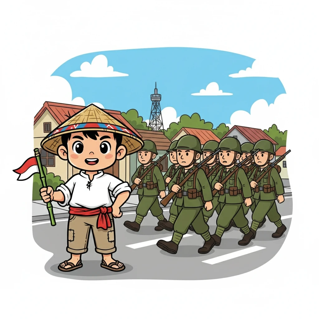 Belanda menyerah di Kalijati pada 8 Maret 1942. Kekalahan ini membuka jalan bagi Jepang untuk menguasai Indonesia sepenuhnya. Budi melihat tentara Jepang berbaris, menguasai jalan-jalan dan mengambil alih kendali.