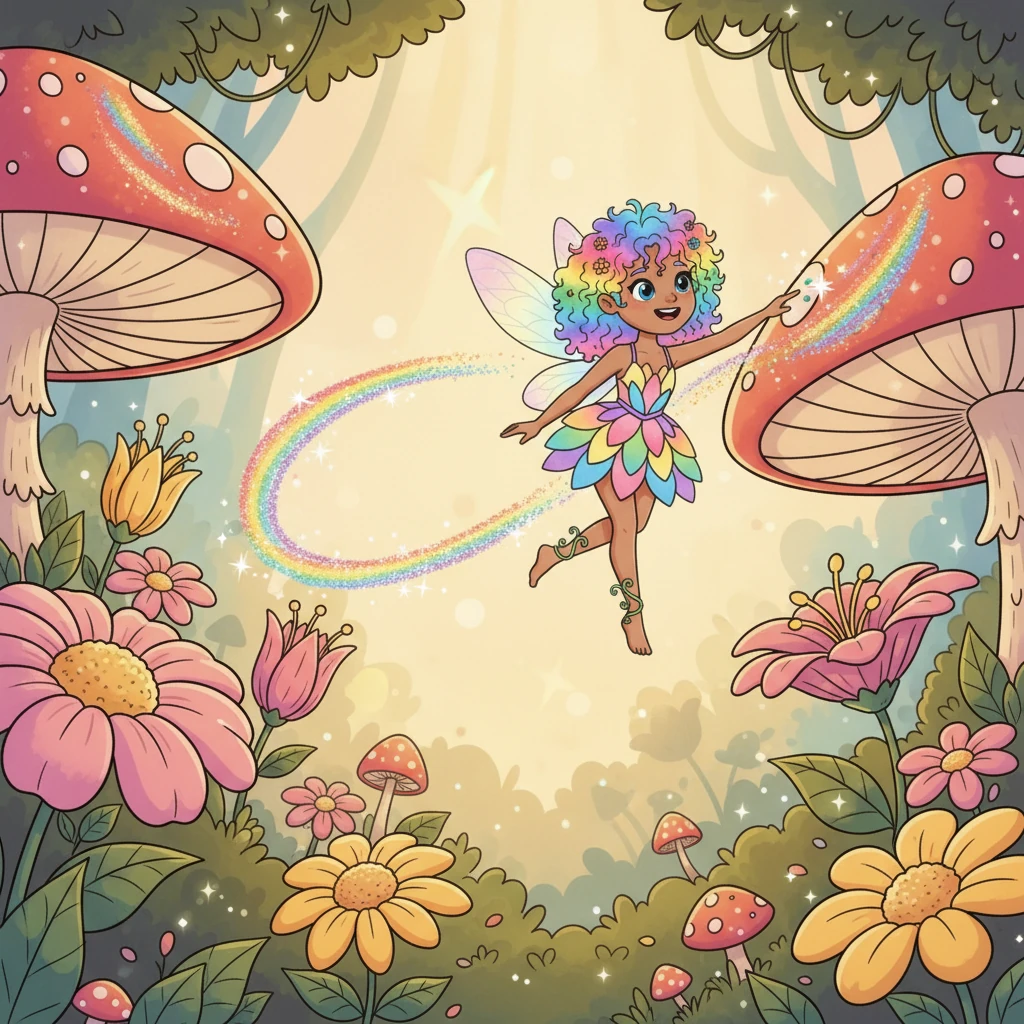 Lumina and the Fading Colors - Fairy tales