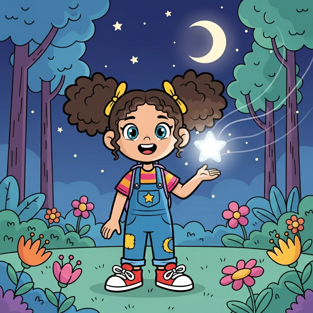 A Estrela da Honestidade brilhou com uma luz clara e transparente. Beatriz aprendeu sobre a importância de ser sincera.