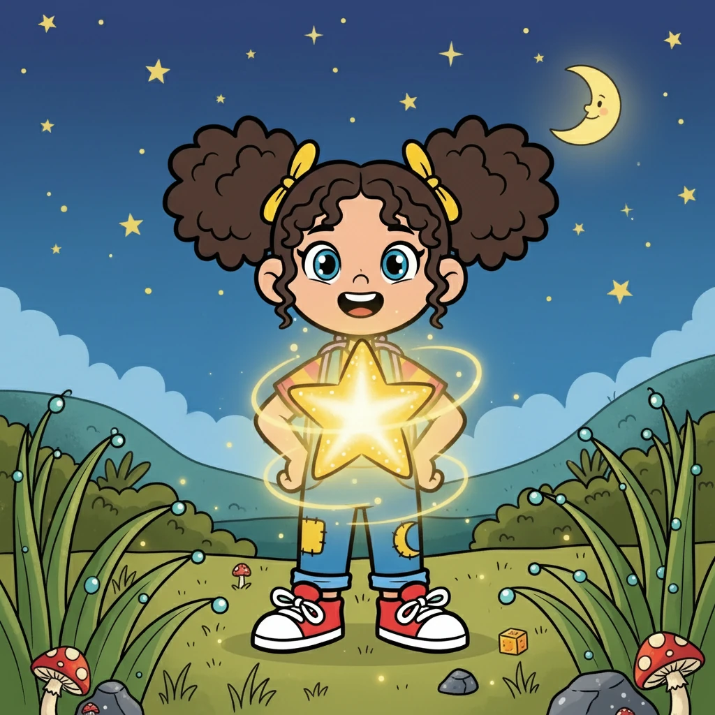 A Estrela da Gratidão apareceu, ensinando Beatriz a valorizar as pequenas coisas da vida.