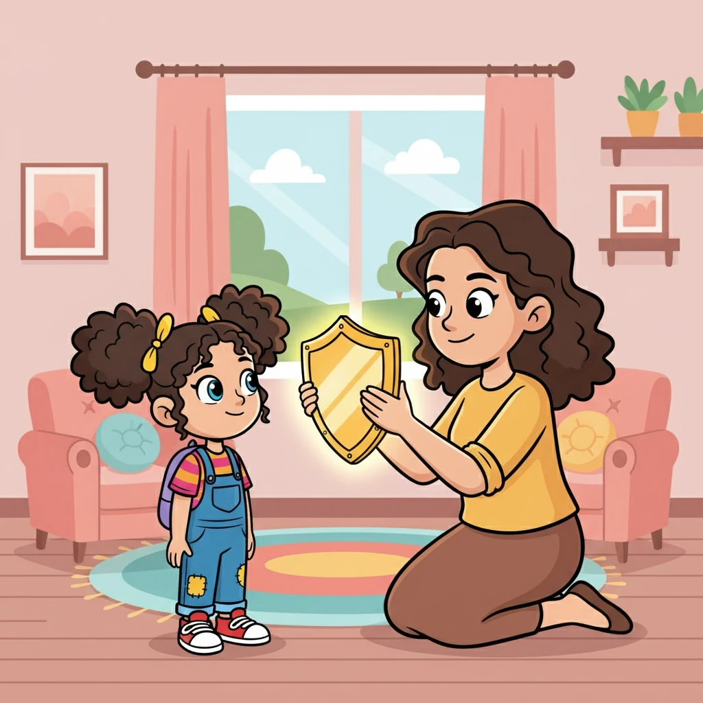 A mãe de Beatriz explicou que a confiança era como um escudo, protegendo-a das dúvidas e inseguranças.