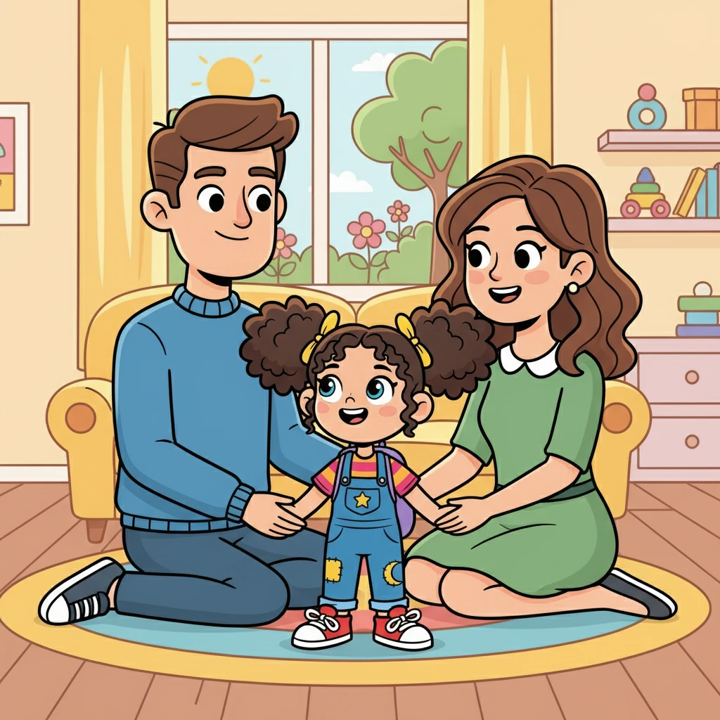 Ela aprendeu a importância de ouvir e respeitar seus pais, entendendo o amor que eles sentiam por ela.