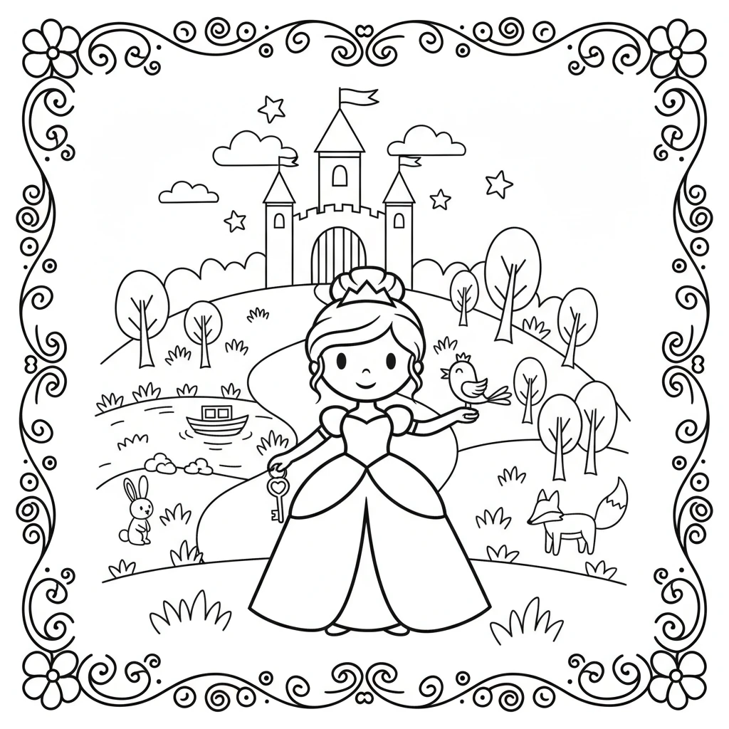 disney princess coloring pages
