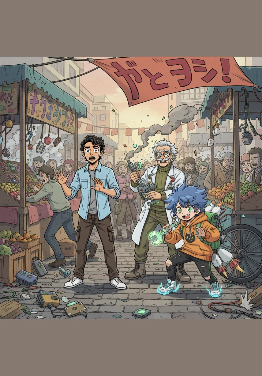 While walking through a crowded market, Aarav suddenly sees the world differently, as if a veil has been lifted. Every movement, every conversation, and every mechanical sound translates into a vivid stream of data that he processes in a heartbeat.