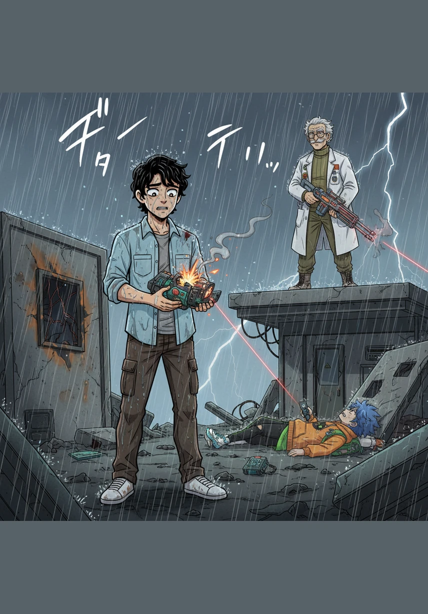 Tragedy strikes when Aarav’s friend Krissy is caught in the crossfire of a corporate raid gone wrong. Holding his injured friend in the pouring rain, Aarav feels the cold weight of his father's legacy and the heavy cost of staying silent.