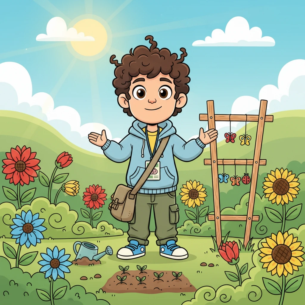 A warm feeling spreads through Evan as he begins to understand. The garden is not a place of failure or inadequacy, but a vibrant testament to the ongoing process of learning and growing. He realizes that "unfinished" doesn't mean "bad," it simply means "still developing."