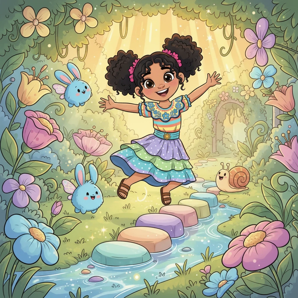 Las Aventuras de Sofía en el Jardín Secreto