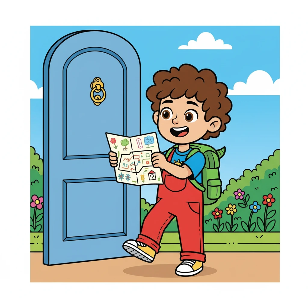 Leo's Home Tour Adventure - Educational stories