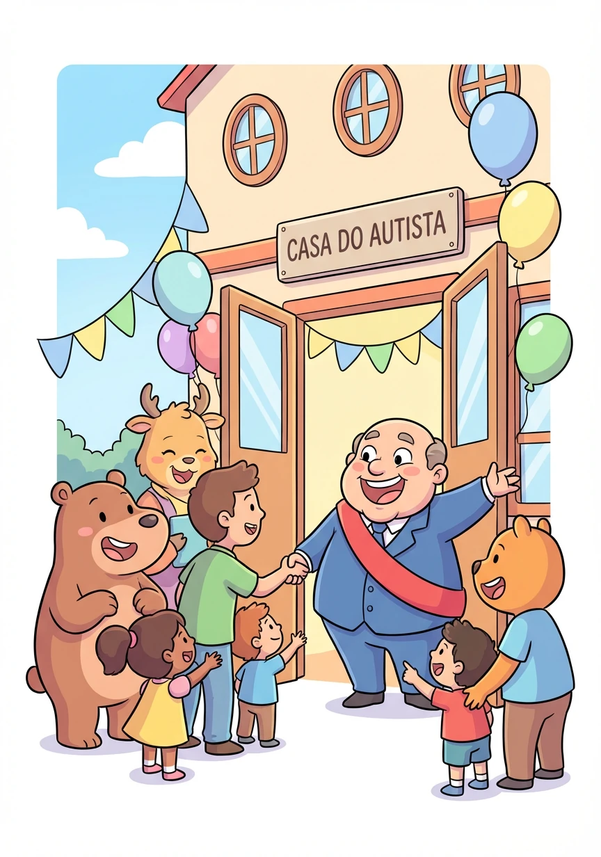 A 'Casa do Autista' abriu suas portas, oferecendo apoio e recursos para famílias e indivíduos com autismo.