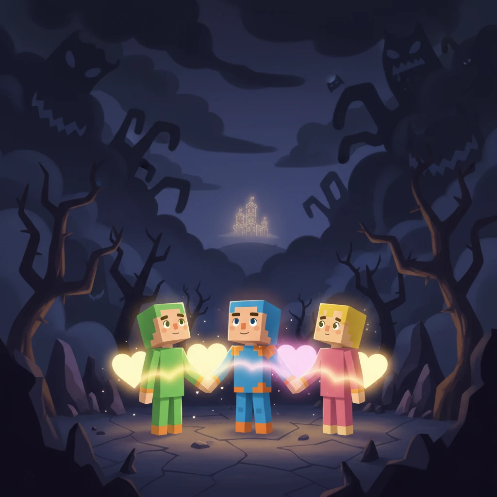 Eles enfrentaram desafios, como o Vale das Sombras, um lugar de dúvidas e medos. Benício e seus amigos usaram sua fé e amor para superar os obstáculos, mostrando a força da união e da crença.