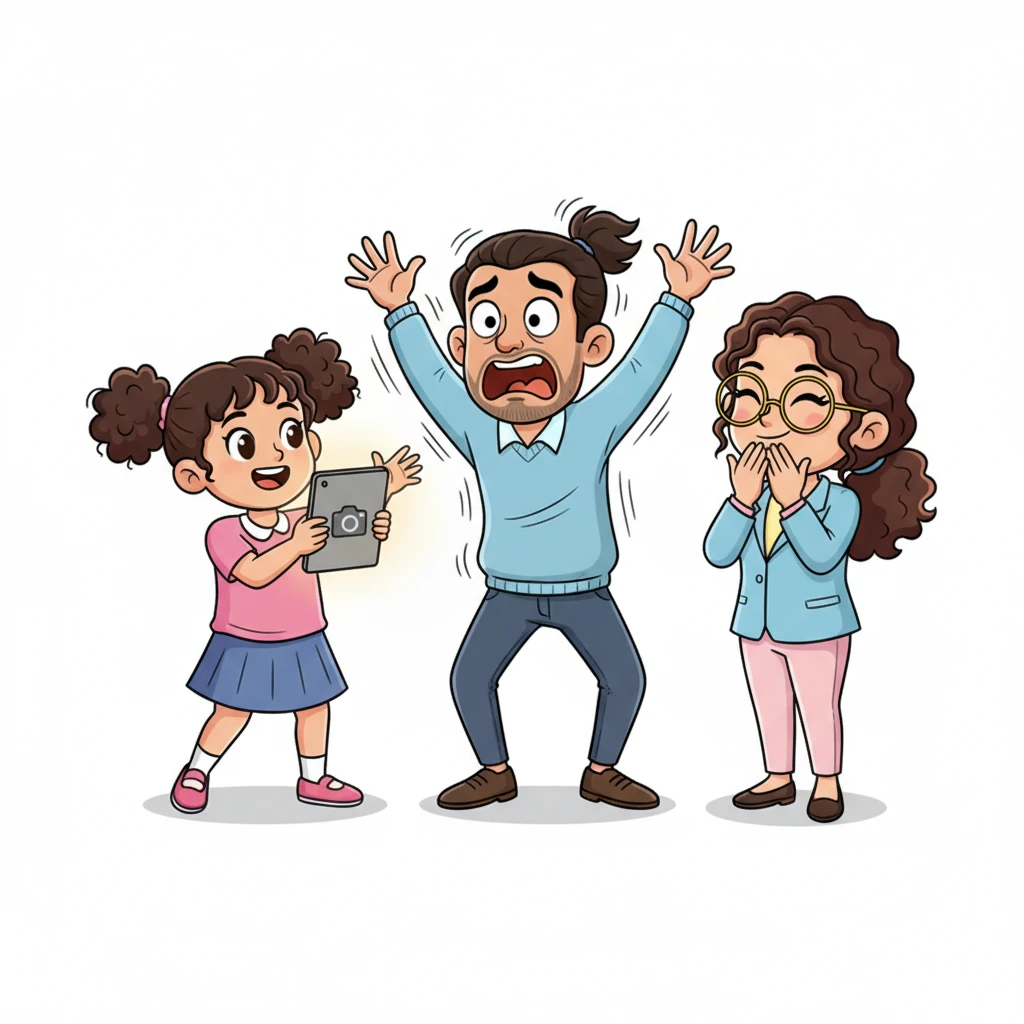 Shruthi, completely taken in by Aarthi's story, then unexpectedly asked for a photo of "Uma." Mahesh's jaw dropped, and he frantically waved his hands, shaking his head in a silent panic. Aarthi, barely suppressing her laughter, quickly promised to send a nice picture the next day, sealing Mahesh's fate in this comical charade.