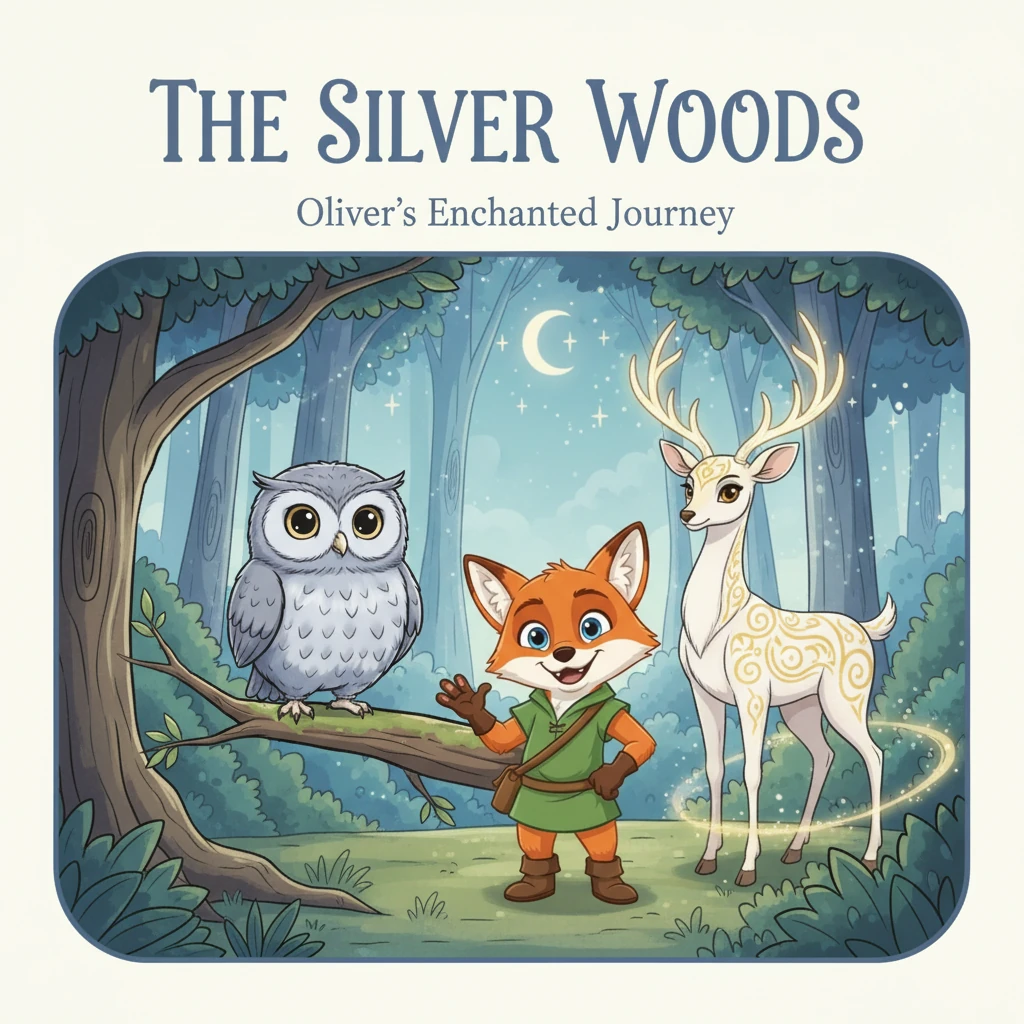 The Symphony of the Silver Woods - fairy-tale