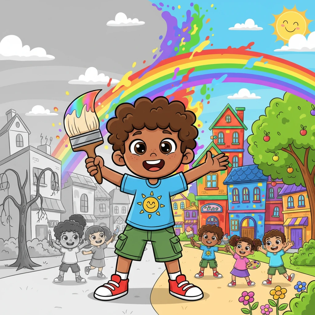 Leo's Colorful Quest - creative