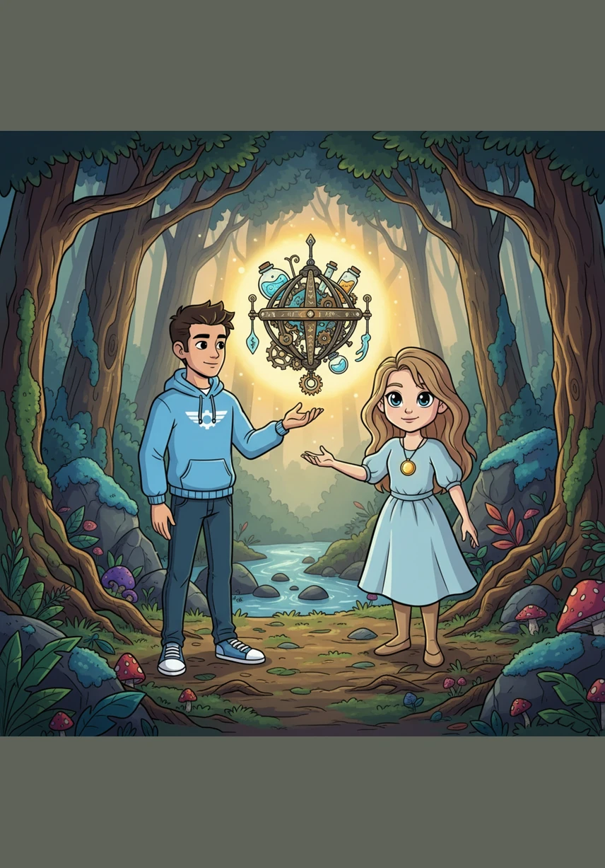 The forest bloomed with a new, stronger radiance that neither of them could have created alone. Julian finally understood that he didn't need to possess Elara's power; he just needed to stand by her side as they illuminated the world together.