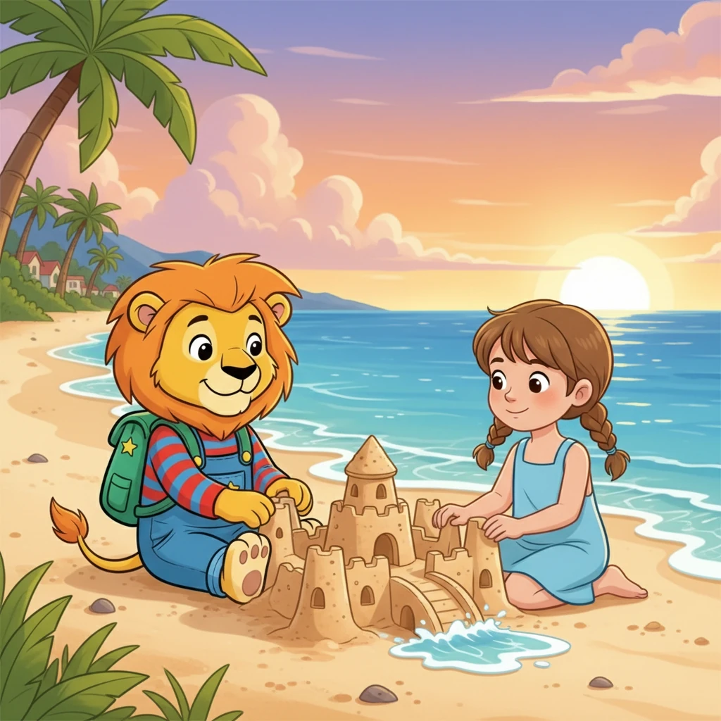 Leo and Maya spent afternoons near the beach, building sandcastles that the tides inevitably swept away. They talked about their anxieties, their dreams, and the changes they were facing. They discovered that they shared more than they thought.
