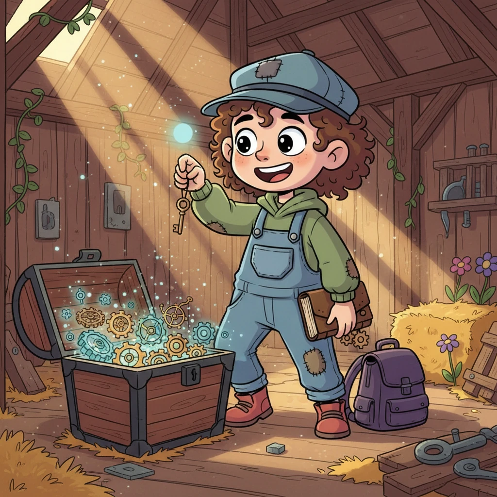 Leo and the Barn's Hidden Gem - adventure