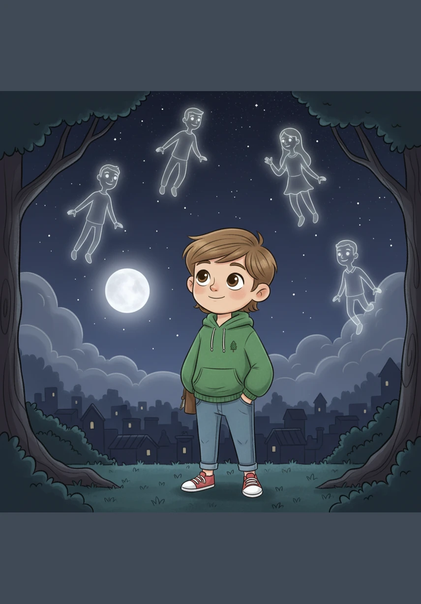 From that day on, no one in the city ever dared to challenge the night of the ancestors again. Elian grew up with a deep peace in his heart, knowing that while the sun belongs to the living, the night belongs to those who came before.