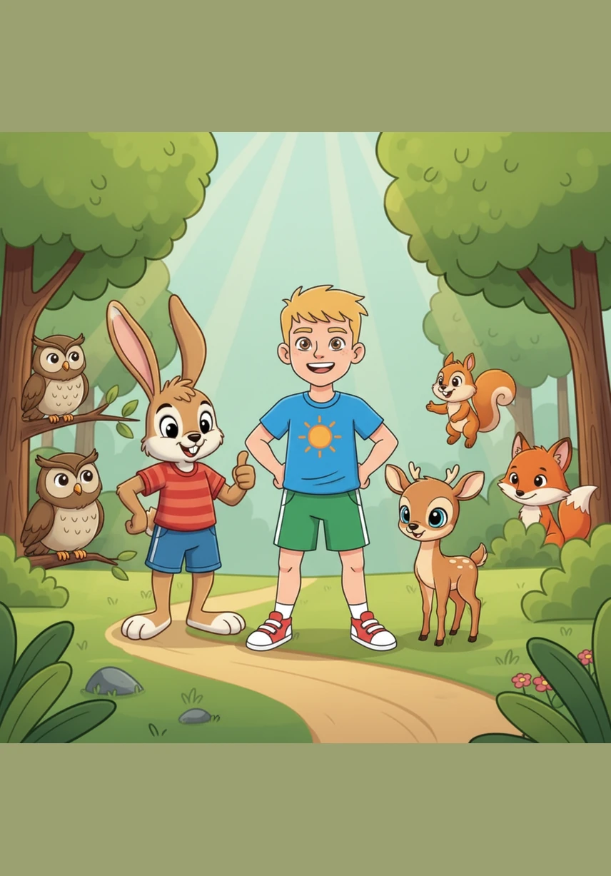 Od tego dnia dzieci regularnie odwiedzają las, dbając o jego czystość i wspólnie ćwicząc ze swoimi leśnymi przyjaciółmi. Uszatek i jego towarzysze są zdrowi i szczęśliwi, wiedząc, że mają tak wspaniałych i mądrych strażników przyrody.