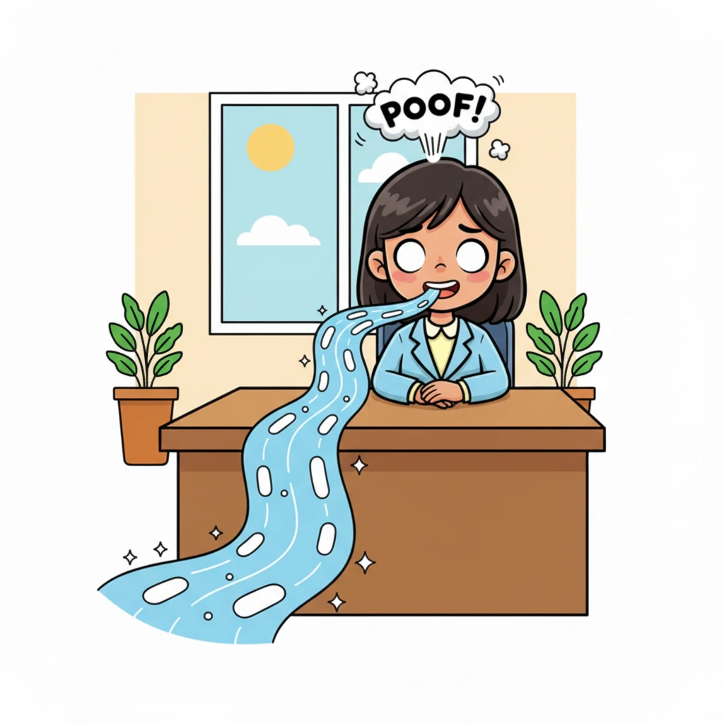 “So, tell me about yourself,” the HR manager began. For a comical split second, Riya’s mind went completely blank, a funny little 'poof!' appearing above her head. Then, her preparation kicked in, and words flowed out like a confident river, her shoulders relaxing with each sentence.