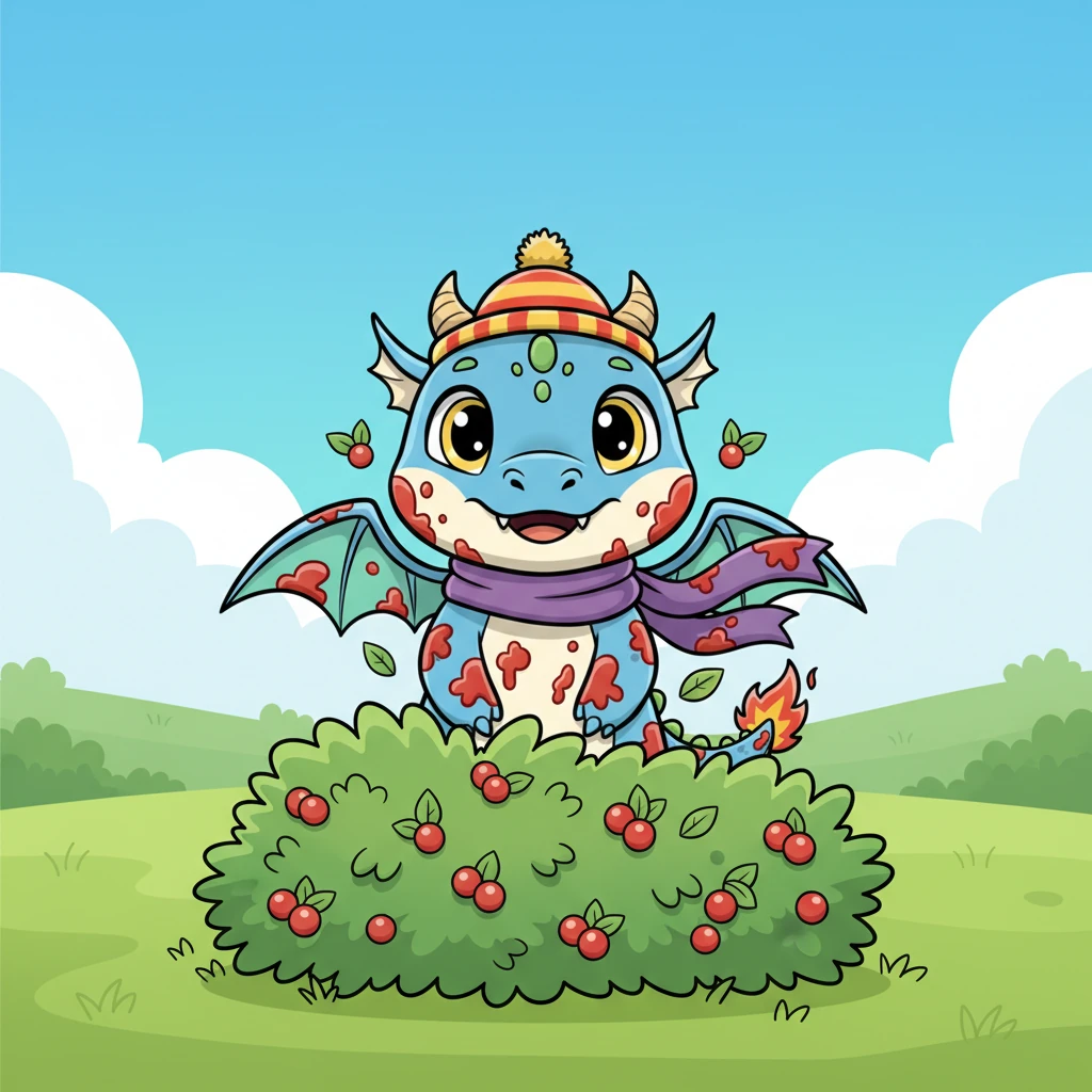 Taking a running start, Flicker leaped with all his might, his tiny wings beating furiously. For a glorious moment, he was airborne, a few feet above the grass, but gravity soon won, and he landed with a soft thump in a bouncy berry bush. He emerged covered in sweet, sticky juice, but with an even brighter spark in his eyes.