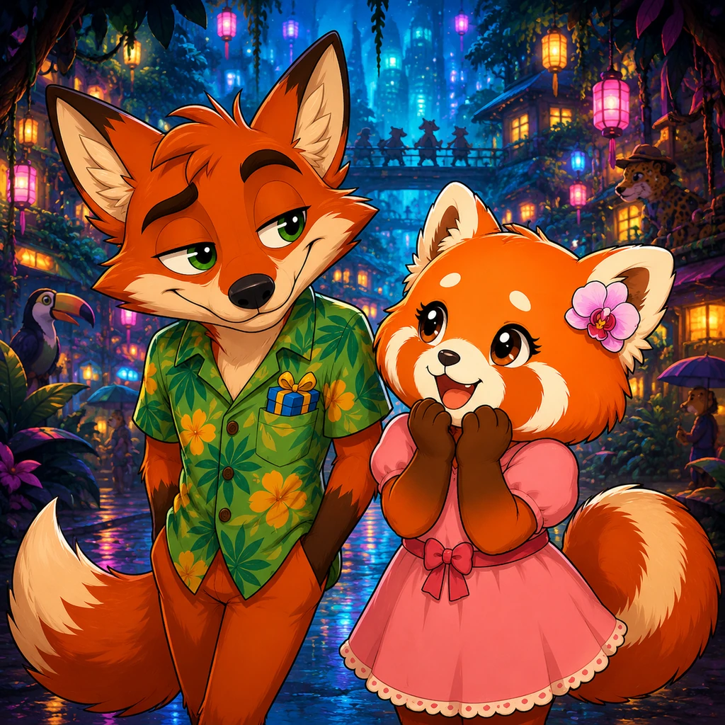 A Misty Rainforest Rendezvous
