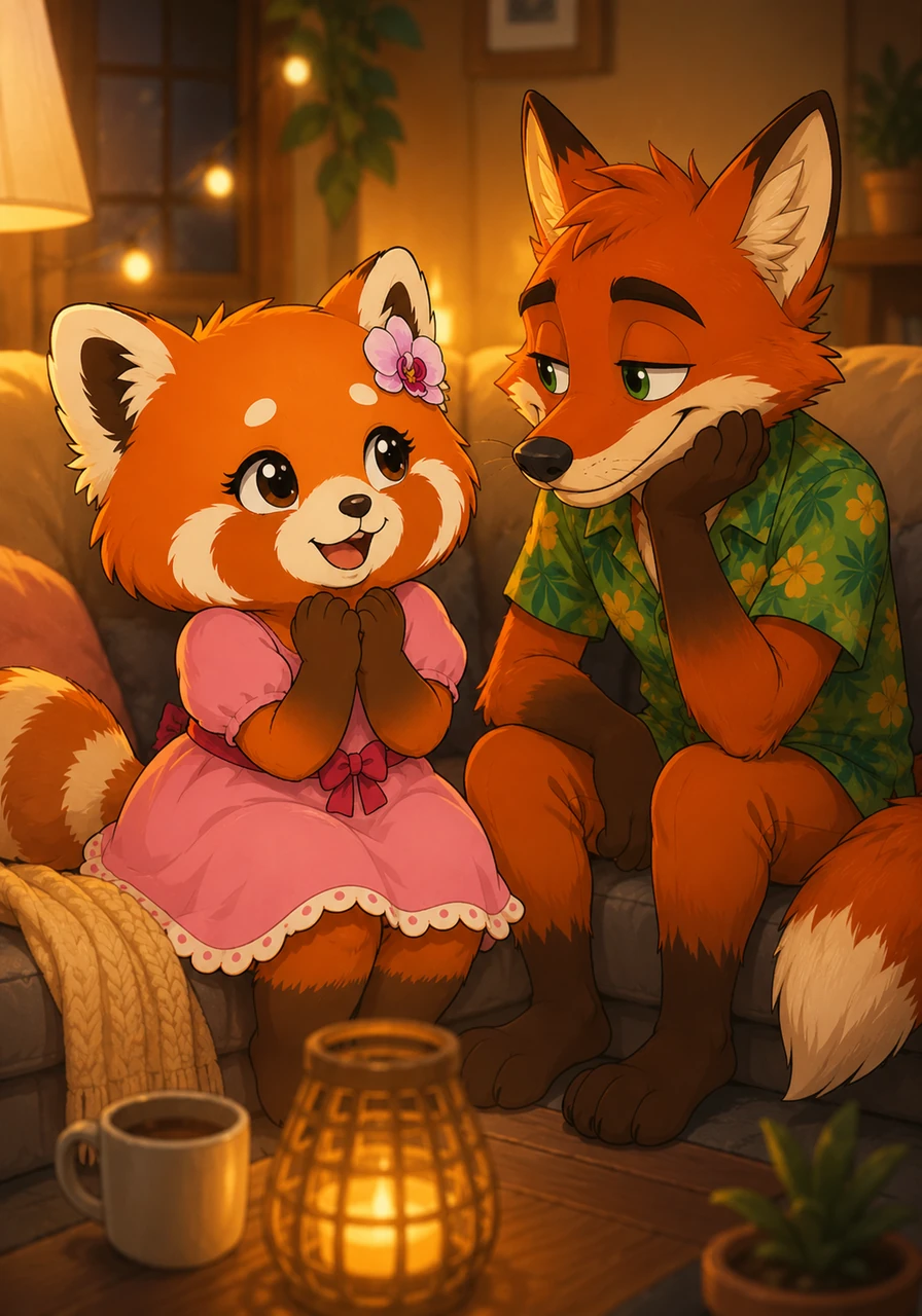 Ruby shared a secret dream she had never told anyone else, her eyes shining with vulnerability in the warm, golden glow. Flynn listened intently, his usual mischievous demeanor giving way to a look of genuine warmth and encouragement.